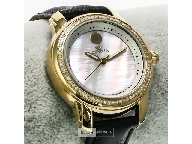 Optima - swiss diamond watch - dames - afbeelding 2 van  4