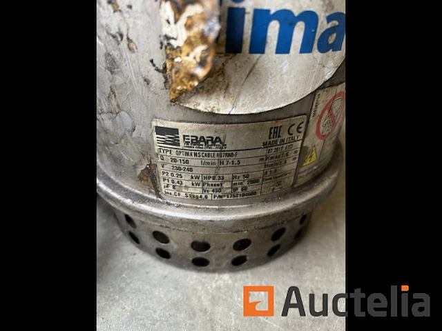 Optima vuilwater dompelpomp - afbeelding 2 van  3