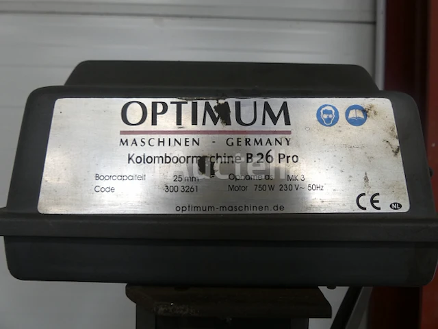 Optimum b26 pro boorinstallatie - afbeelding 5 van  8