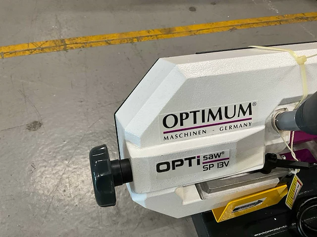 Optimum opti saw sp 13v metalen horizontale bandzaagmachine - afbeelding 2 van  11