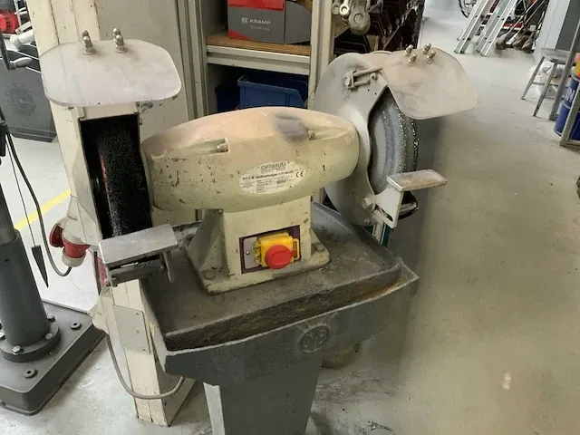 Optimum opti sm 250 opti sm 250 werkbankslijpmachine - afbeelding 1 van  5