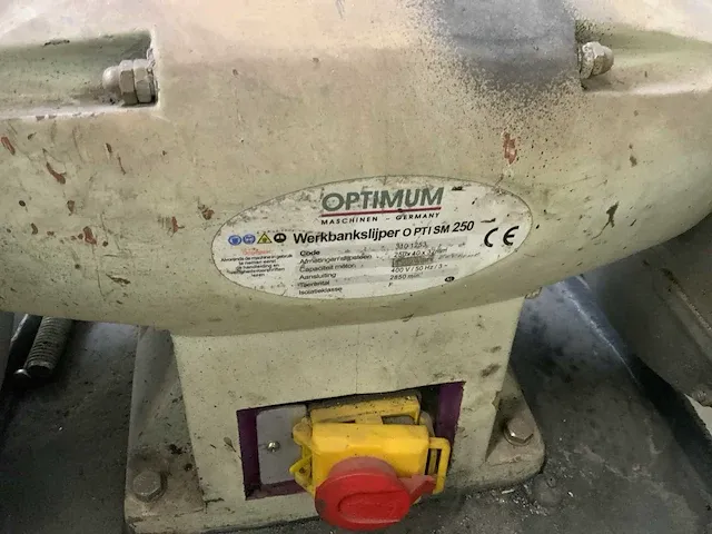 Optimum opti sm 250 opti sm 250 werkbankslijpmachine - afbeelding 5 van  5