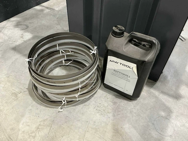 Optimum s275n metalen horizontale bandzaagmachine + rollenbandsysteem optimum - 2021 - afbeelding 3 van  15