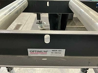 Optimum s275n metalen horizontale bandzaagmachine + rollenbandsysteem optimum - 2021 - afbeelding 7 van  15