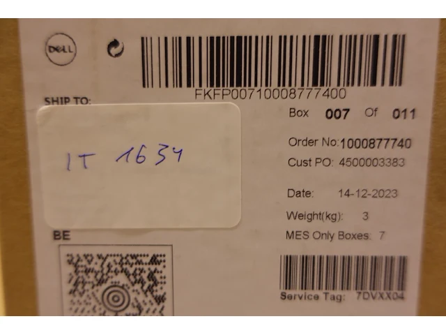 Optiplex micro form factor 7010 pc, ongebruikt in doos - afbeelding 4 van  4