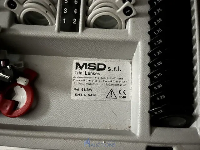 Optische proeflensset msd - afbeelding 6 van  6