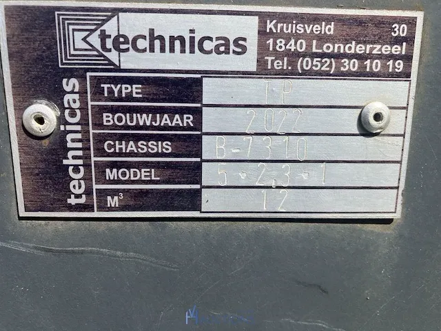 Optrekcontainer technicas - afbeelding 11 van  16