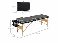 Opvouwbaar cosmetisch massagebed/tafel - afbeelding 4 van  5