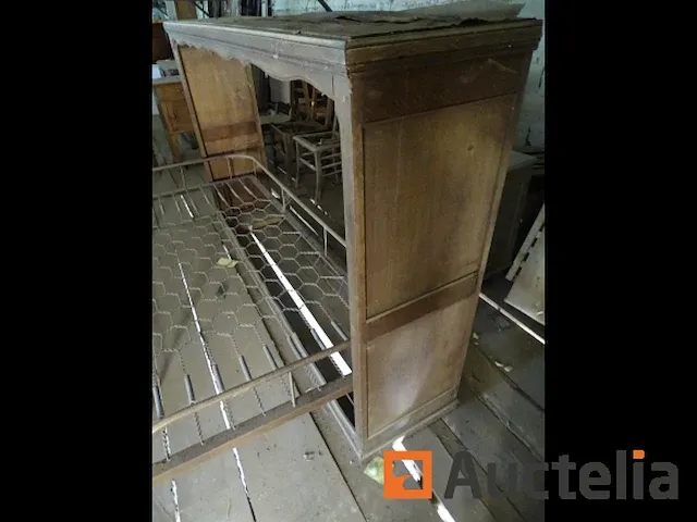 Opvouwbaar wand bed voor 1 persoon - afbeelding 2 van  6