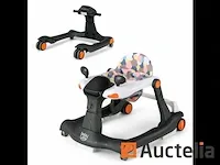 Opvouwbare baby trotteur 2 in 1 hoogte en snelheid instelbaar - afbeelding 7 van  9