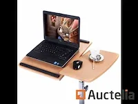 Opvouwbare computer tafel 71-93 cm hoogte verstelbaar - afbeelding 5 van  5