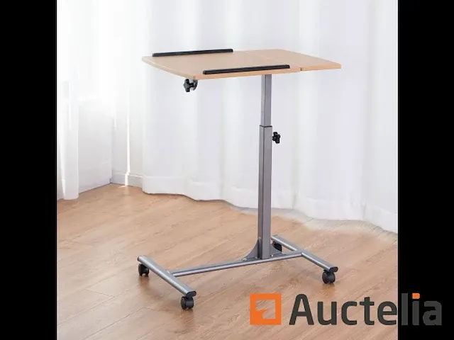 Opvouwbare computer tafel 71-93 cm hoogte verstelbaar - afbeelding 1 van  5