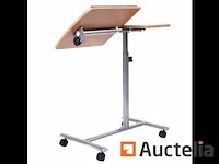 Opvouwbare computer tafel 71-93 cm hoogte verstelbaar - afbeelding 5 van  5