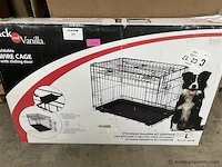 Opvouwbare draadkooi met schuifdeur