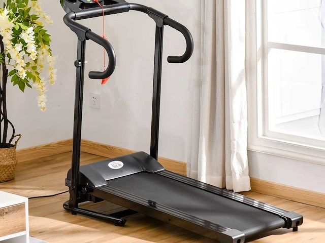Opvouwbare elektrische loopband v. max 10km/h vermogen 550 w - afbeelding 1 van  7