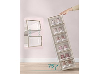 Opvouwbare en stapelbare schoenendozen (x108) - afbeelding 5 van  9