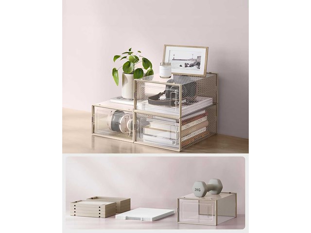 Opvouwbare en stapelbare schoenendozen (x108) - afbeelding 7 van  9