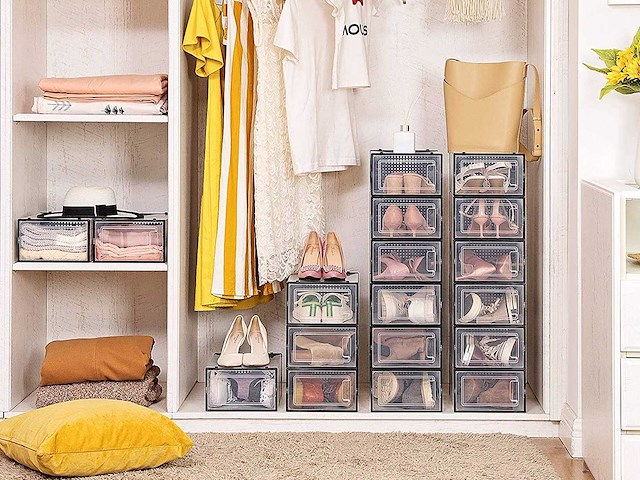 Opvouwbare en stapelbare schoenendozen (x124) - afbeelding 3 van  10