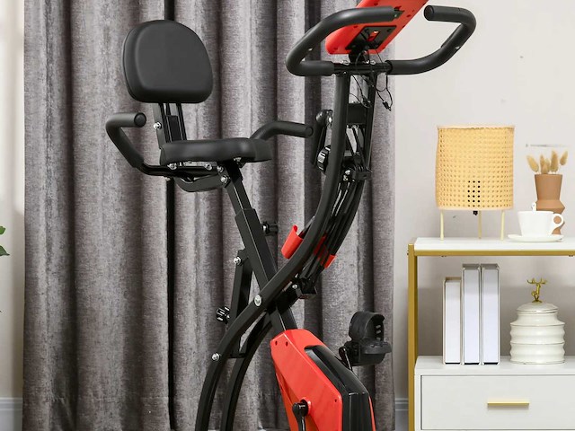 Opvouwbare hometrainer, hometrainer, hometrainer voor volwassenen - afbeelding 1 van  5