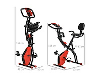 Opvouwbare hometrainer, hometrainer, hometrainer voor volwassenen - afbeelding 4 van  5