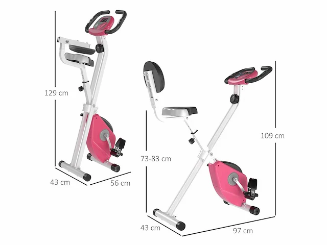 Opvouwbare hometrainer - afbeelding 4 van  7