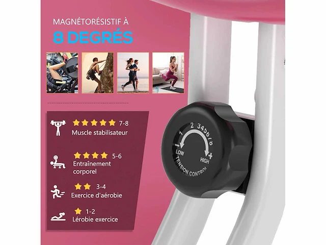 Opvouwbare hometrainer - afbeelding 6 van  7