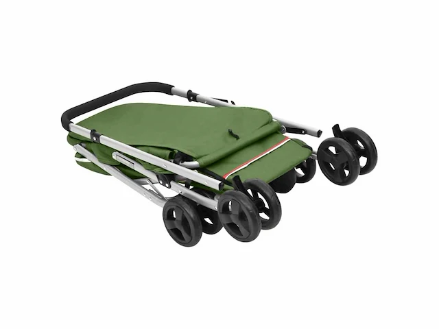 Opvouwbare hondenbuggy groen - afbeelding 2 van  22