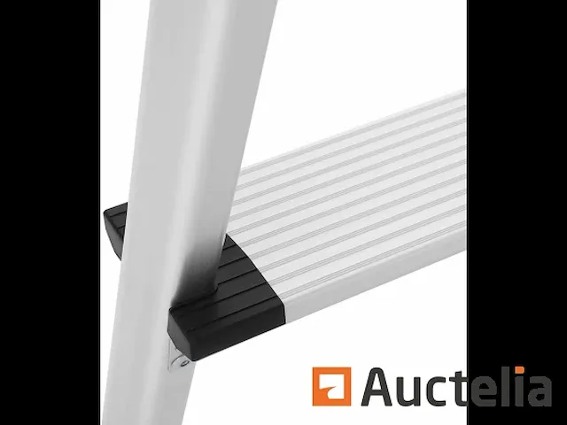 Opvouwbare huishoudelijke ladder, trapladder, poef, 3 niveaus - afbeelding 1 van  9