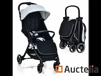 Opvouwbare kinderwagen met 5-punt harnas - afbeelding 2 van  4