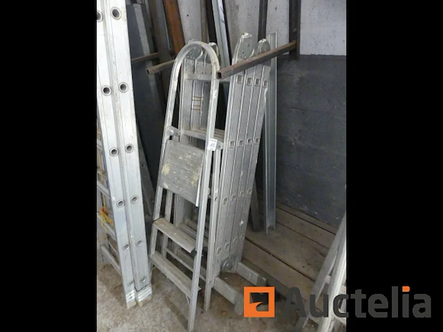 Opvouwbare ladder, ladder - afbeelding 2 van  5