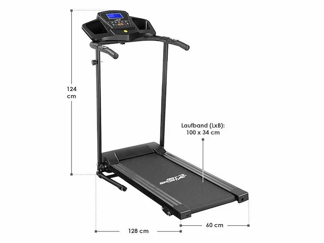Opvouwbare loopband met topsnelheid van 12 km/u en 12 programma's - afbeelding 7 van  7