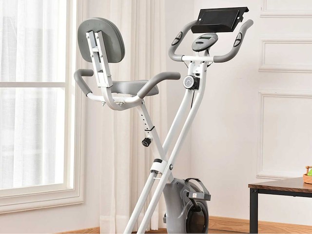 Opvouwbare magnetische hometrainer fitnessfiets - afbeelding 1 van  7