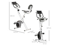Opvouwbare magnetische hometrainer fitnessfiets - afbeelding 4 van  7