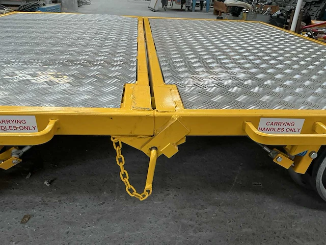 Opvouwbare spoorweg wagen - rail cart - afbeelding 5 van  6