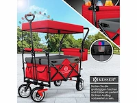 Opvouwbare trolley met dakstrandtrolley | met 2x 3-punts gordelsysteem - afbeelding 2 van  7