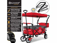 Opvouwbare trolley met dakstrandtrolley | met 2x 3-punts gordelsysteem - afbeelding 4 van  7