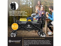 Opvouwbare trolley met dakstrandtrolley | met 2x 3-punts gordelsysteem - afbeelding 4 van  6