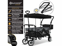 Opvouwbare trolley met dakstrandtrolley | met 2x 3-punts gordelsysteem - afbeelding 5 van  6