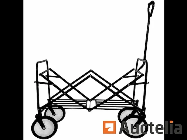 Opvouwbare tuin roltafel 80 kg - rood - afbeelding 5 van  5