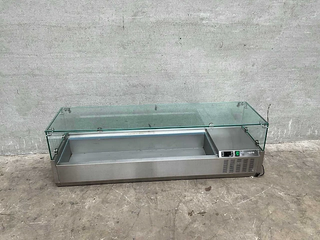 Opzetkoelvitrine met glasopbouw - afbeelding 2 van  4