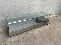 Opzetkoelvitrine met glasopbouw - afbeelding 1 van  4