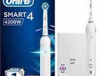 Oral- b smart 4 4200w witte elektrische tandenborstel