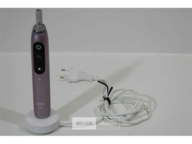 Oral-b io serie 9 rose quartz elektrische tandenborstel - afbeelding 2 van  3