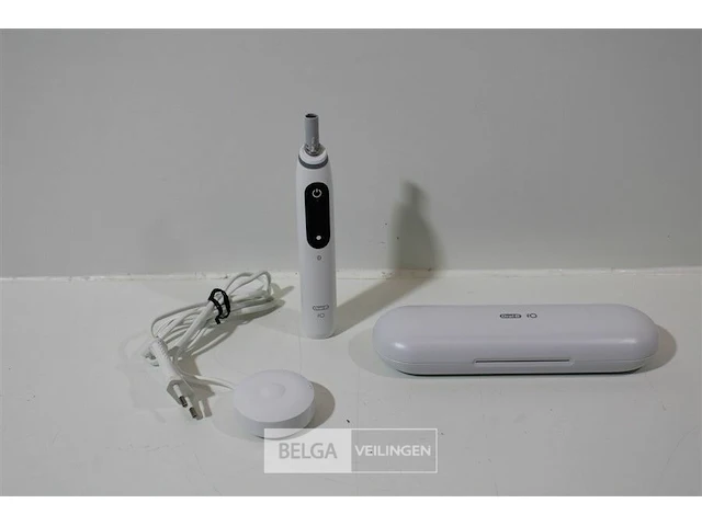 Oral-b io8s white alabaster elektrische tandenborstel - afbeelding 2 van  2