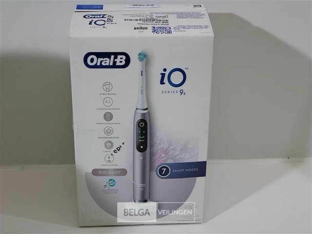 Oral-b io9s rose quartz elektrische tandenborstel - afbeelding 4 van  4