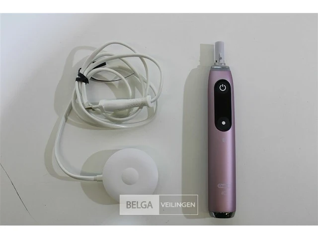 Oral-b io9s rose quartz elektrische tandenborstel - afbeelding 3 van  3