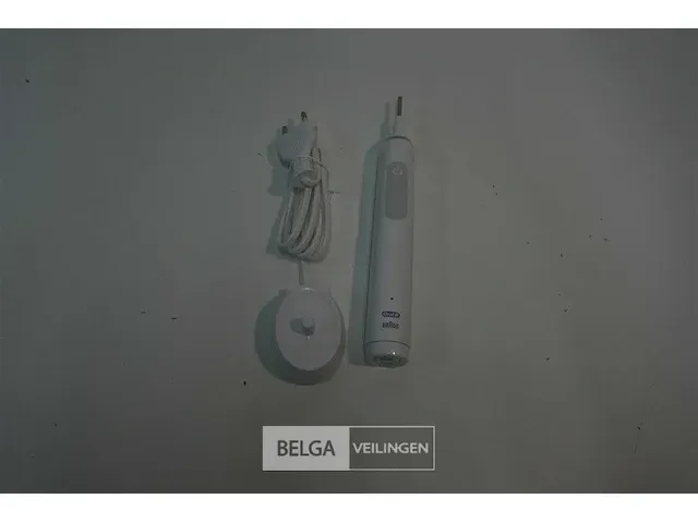 Oral-b pro 3-3700 white elektrische tandenborstel - afbeelding 1 van  1