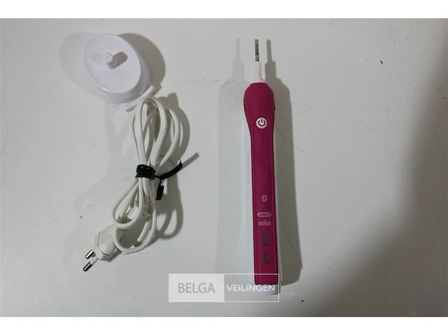 Oral-b smart 4900 pink elektrische tandenborstel - afbeelding 2 van  2