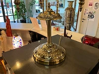 Orientaalse tafellamp met 3 globes - afbeelding 4 van  4