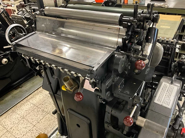 Original heidelberg degelpers - afbeelding 3 van  17